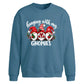 Funny holiday gnomes quote Christmas Oversized Sweatshirt