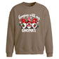 Funny holiday gnomes quote Christmas Oversized Sweatshirt