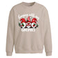 Funny holiday gnomes quote Christmas Oversized Sweatshirt