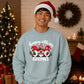 Funny holiday gnomes quote Christmas Oversized Sweatshirt