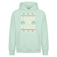 Funny I Come In Peace Ugly Knit Christmas Oversized Hoodie