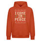 Funny I Come In Peace Ugly Knit Christmas Oversized Hoodie