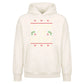 Funny I Come In Peace Ugly Knit Christmas Oversized Hoodie