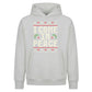 Funny I Come In Peace Ugly Knit Christmas Oversized Hoodie