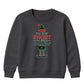 Funny Im Just A Tall Elf Graphic Christmas Kids Sweatshirt