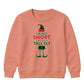 Funny Im Just A Tall Elf Graphic Christmas Kids Sweatshirt