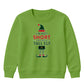 Funny Im Just A Tall Elf Graphic Christmas Kids Sweatshirt