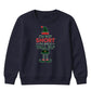 Funny Im Just A Tall Elf Graphic Christmas Kids Sweatshirt