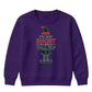 Funny Im Just A Tall Elf Graphic Christmas Kids Sweatshirt