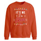 Funny Its Me Im Cheer Slogan Christmas Oversized Sweatshirt