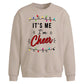 Funny Its Me Im Cheer Slogan Christmas Oversized Sweatshirt