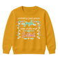 Funny Jingle Some Of The Way Art Christmas Kids Sweatshirt