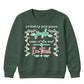 Funny Jingle Some Of The Way Art Christmas Kids Sweatshirt