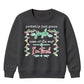 Funny Jingle Some Of The Way Art Christmas Kids Sweatshirt