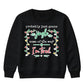 Funny Jingle Some Of The Way Art Christmas Kids Sweatshirt