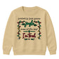 Funny Jingle Some Of The Way Art Christmas Kids Sweatshirt