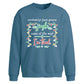 Funny Jingle Some Of The Way Christmas Oversized Sweatshirt