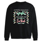 Funny Jingle Some Of The Way Christmas Oversized Sweatshirt