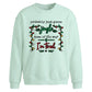 Funny Jingle Some Of The Way Christmas Oversized Sweatshirt