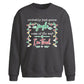 Funny Jingle Some Of The Way Christmas Oversized Sweatshirt