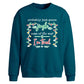 Funny Jingle Some Of The Way Christmas Oversized Sweatshirt