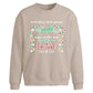 Funny Jingle Some Of The Way Christmas Oversized Sweatshirt