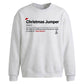 Funny Jumper Definition Art Christmas Oversized Sweatshirt