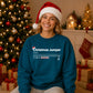 Funny Jumper Definition Art Christmas Oversized Sweatshirt