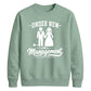 Funny Marriage Management Slogan Bride Groom Unisex Sweatshirt