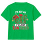 Funny Not An Elf Fun Sized Graphic Christmas Kids T-Shirt