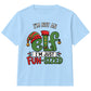 Funny Not An Elf Fun Sized Graphic Christmas Kids T-Shirt
