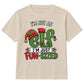 Funny Not An Elf Fun Sized Graphic Christmas Kids T-Shirt