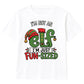Funny Not An Elf Fun Sized Graphic Christmas Kids T-Shirt