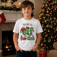 Funny Not An Elf Fun Sized Graphic Christmas Kids T-Shirt