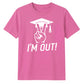 2026 Graduate Unisex T-Shirt I'm Out Graduation Gift for Him