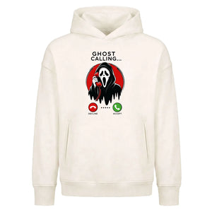 Funny phone call horror movie Halloween Oversized Hoodie