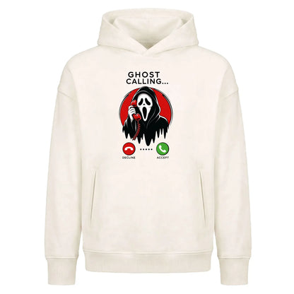 Funny phone call horror movie Halloween Oversized Hoodie