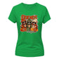 Funny raccoon friends giving Thanksgiving Ladies T-Shirt