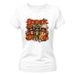 Funny raccoon friends giving Thanksgiving Ladies T-Shirt