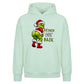 Funny rear view text graphic Christmas Oversized Hoodie