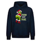 Funny rear view text graphic Christmas Oversized Hoodie