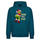 Funny rear view text graphic Christmas Oversized Hoodie