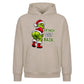 Funny rear view text graphic Christmas Oversized Hoodie