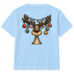 Funny Reindeer Antler Baubles Art Christmas Kids T-Shirt