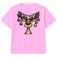 Funny Reindeer Antler Baubles Art Christmas Kids T-Shirt