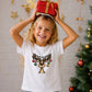 Funny Reindeer Antler Baubles Art Christmas Kids T-Shirt