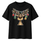 Funny Reindeer Antler Lights Christmas Oversized T-Shirt
