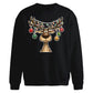 Funny Reindeer Baubles Art Christmas Oversized Sweatshirt