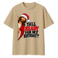 Funny religious birthday quote Christmas Oversized T-Shirt