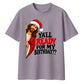 Funny religious birthday quote Christmas Oversized T-Shirt